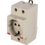 Щитовая розетка ABB 2Р+N 16A 2CSM110000R0701 (артикул 15950415) – фото 1