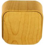 Выключатель Legrand 1-кл. ОП Quteo 10А IP20 10АХ дерево Leg 782260 263635 (артикул 15788632) – фото 1