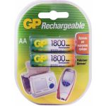 Перезаряжаемые аккумуляторы GP 180AAHC AA, емкость 1800 мАч 180AAHC-2DECRC2 (артикул 16105535) – фото 1