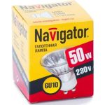 Галогенная лампа Navigator 94 208 JCDRC 50W GU10 230V 2000h 4607136942080 128308 (артикул 15524949) – фото 1