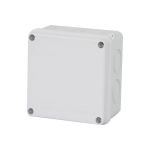 Разветвительная коробка STEKKER EBX31-02-65, 7 выбивных отверстий, IP65, светло-серая 39558 (артикул 19377186) – фото 1