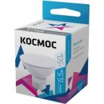 Светодиодная лампа КОСМОС LED BASIC GU10 6.5Вт 220В 4500К LkecLED6.5wGU10C45 478686 (артикул 15933375) – фото 1
