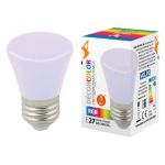 Декоративная светодиодная лампа Volpe LED-D45-1W/RGB/E27/FR/С BELL UL-00005805 (артикул 15978417) – фото 1