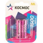 Аккумуляторные батарейки, R6 NI-MN BP-2 КОСМОС KOCR6NIMH (1500mA) (артикул 15429007) – фото 1