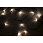 Гирлянда Neon-Night твинкл 10 м, темно-зеленый ПВХ, 80 LED Тепло-белые 303-046 (артикул 15789559) – фото 1
