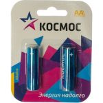 Батарейка пальчиковая LR6 2шт КОСМОС KOCLR62BL (артикул 15429307) – фото 1