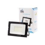 Прожектор VKL electric LED 20W VLF7-20-6500-mini-B 6500К 1800Лм 220V IP65 черный 1/ 80 1013397 (артикул 16832101) – фото 1