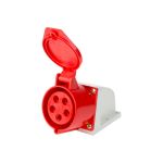 Розетка REXANT 125 стационарная 3Р+РЕ+N 32А 380В IP44 11-8914 (артикул 16130800) – фото 1