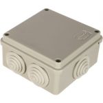 Распределительная коробка Экопласт JBS100 о/п 100х100х55, 6 выходов, IP56 44007-1 (артикул 16062492) – фото 1