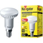 Светодиодная лампа NAVIGATOR 94 259 NLL-R50-5-230-2.7K-E14 5Вт 2700К 94259 200663 (артикул 15933432) – фото 1