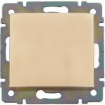 Проходной переключатель Legrand Valena крем одноклавишный 774306 (артикул 15142485) – фото 1