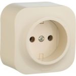 Розетка Legrand 2К без шторок, слоновая кость 782240 (артикул 16015205) – фото 1
