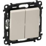 Механизм выключателя Legrand 2-кл. СП Valena Life 10А IP20 250В Leg 752505 1180941 (артикул 15788617) – фото 1