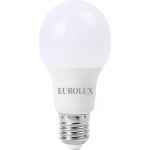 Светодиодная лампа Eurolux LL-E-A60-11W-230-2,7K-E27/груша, 11Вт, теплый белый, Е27 76/2/15 (артикул 16278741) – фото 1
