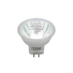 Светодиодная лампа Uniel LED-MR11-3W/NW/GU4/220V GLZ21TR, 220V. Прозрачная. UL-00001703 (артикул 15931832) – фото 1