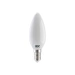 Лампа IEK серия 360, LED, C35, свеча, матовая, 7вт, 230В, 4000К, E14 LLF-C35-7-230-40-E14-FR (артикул 16459860) – фото 1
