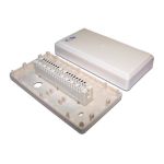 Распределительная коробка на 1 плинт 10 пар TWT, с плинтом DB10-1P-DIS (артикул 16102134) – фото 1
