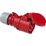 Кабельная розетка PCE 16А 380V 3P+E IP44 214-6 (артикул 16040280) – фото 1
