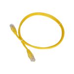 Патч-корд TWT RJ45-RJ45, 4 пары, UTP, категория 5е, 5 м, желтый, 45-45-5.0-YL (артикул 16102441) – фото 1