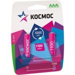 Аккумулятор КОСМОС R03 NI-MH 1100mAh блист.2шт KOCR03NIMH 1100MAH (артикул 15242742) – фото 1
