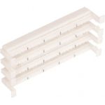 Настенный блок 110 типа NIKOMAX 100 пар, без ног, белый NMC-CB110-100NL (артикул 15896383) – фото 1