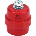 Изолятор IEK SM40 М8, силовой, с болтом YIS11-40-12-B (артикул 16302215) – фото 1
