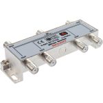Делитель REXANT ТВ краб x 6 + 7шт. F BOX 5-1000 МГц Silver 05-6104 (артикул 16198153) – фото 1