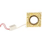 Точечный светильник Gauss Backlight золотой узор/золото Gu5.3 LED подсветка 2700K BL063 (артикул 15501475) – фото 1