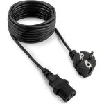 Кабель питания Cablexpert Schuko-C13, 4.5м, 6А, черный, с заземлением PC-186-15 (артикул 16206339) – фото 1