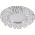 Потолочный светильник FERON 15LED 2835 SMD 4000K, MR16 50W G5.3, прозрачный, CD941 32654 (артикул 16006265) – фото 1
