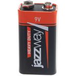 Солевая батарейка JazzWay 6F22 Heavy Duty 5004122 (артикул 16468090) – фото 1