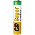 Алкалиновые батарейки GP Super Alkaline 24А ААA - 10 шт. 24A-2CRB10 (артикул 15783858) – фото 1