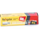 Галогенная лампа Navigator 94 217 J78мм 100W R7s 230V 2000h 4607136942172 128332 (артикул 15567889) – фото 1