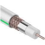 Коаксиальный кабель REXANT SAT 703B, 75 Ом, CCS/Al/Al, 75%, бухта 20 м, белый 01-2431-2-20 (артикул 16124785) – фото 1