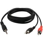Шнур REXANT Стерео 3,5 мм - 2 RCA, длина 1,5 метра 17-4202 (артикул 16197156) – фото 1