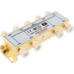 Делитель REXANT ТВ краб x 2 + 3шт. F BOX 5-1000 МГц GOLD 05-6101-1 (артикул 16198112) – фото 1