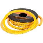 Кабельный маркер NIKOMAX цифра 4, желтый, 500 шт. NMC-CMR-4-YL-500 (артикул 16393114) – фото 1
