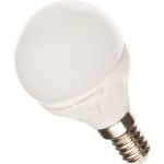 Светодиодная лампа ECOWATT P45 230В 4.7W 2700K E14 теплый белый свет, шарик 4606400613336 (артикул 15695330) – фото 1