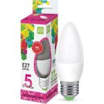 Светодиодная лампа ASD LED-СВЕЧА-std 5Вт 230В Е27 6500К 450Лм 4690612034096 (артикул 16442239) – фото 1