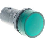 Лампа ABB CL2-520G зелёная со встроенным светодиодом 220В DC 1SFA619403R5202 (артикул 16314192) – фото 1