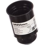 Патрон Е27 карболитовый подвесной М10 4А 250В c этикеткой UNIVersal 5565228 (артикул 15529283) – фото 1