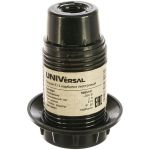 Патрон Е14 карболитовый люстровый 2А 250В c этикеткой UNIVersal 5565181 (артикул 15529545) – фото 1