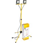 Светодиодный прожектор на штативе IEK LED СДО 06-2х30Ш, 6500К, IP65, черный LPDO606-2X030-65-K02 (артикул 16459807) – фото 1