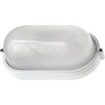 Влагозащищенный светильник Navigator 94 804 NBL-O1-100-E27/WH НПБ 1201 белый овал 100Вт IP54 4607136948044 51030 (артикул 15525161) – фото 1