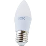 Лампа IEK LED, C35, свеча, 5вт, 230В, 4000К, E27 LLE-C35-5-230-40-E27 (артикул 16459837) – фото 1