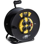 Силовой удлинитель на катушке Inforce 4 гнезда, с/з КГт 3х1,5 16A 30м IP44 09-15-01 (артикул 16232616) – фото 1