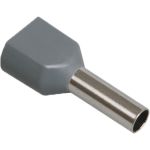 Наконечник IEK НШвИ 2x1,0-8, светло-зеленый, ИЭК. НГИ2, 100 шт, UTE10-D2-2-100 (артикул 15166969) – фото 1