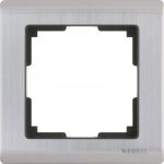 Рамка WERKEL WL02-Frame-01 на 1 пост глянцевый никель a028859 (артикул 15777460) – фото 1