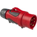 Кабельная вилка PCE 16А 380V 3P+N+E IP44 GRIP 0153-6 (артикул 16040335) – фото 1