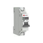 Автоматический выключатель EKF PROxima ВА 47-63, 1P, 6А, В, 4,5kA, SQ mcb4763-1-06B-pro (артикул 16040513) – фото 1